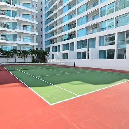 Apartamento Moderno 3 Alcobas Frente A Playa