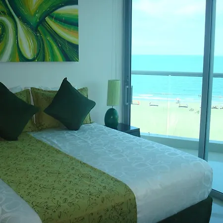 Moderno 3 Alcobas Frente A Playa Cartagena