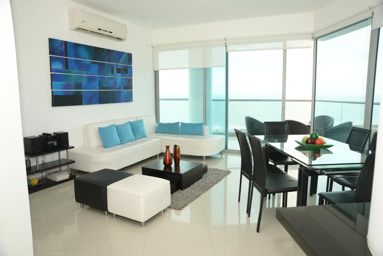 Apartamento Moderno 3 Alcobas Frente A Playa Cartagena