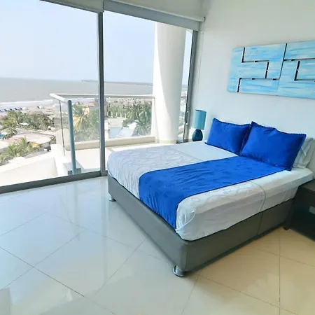 Apartamento Moderno 3 Alcobas Frente A Playa *